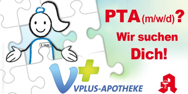 Vplus Apotheke Stellenanzeige PTA